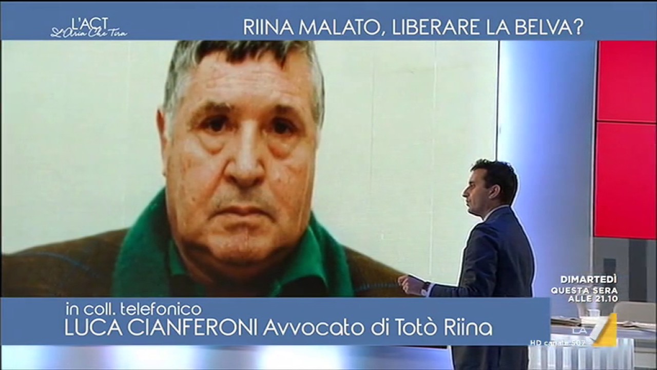 Riina, l'avvocato in diretta: 