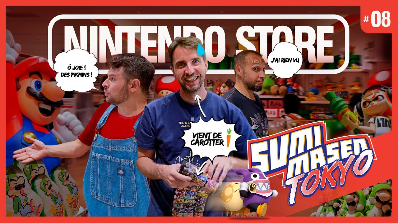NINTENDO STORE 💸💸 SHOPPING à TOKYO avec la team SUMIMASEN