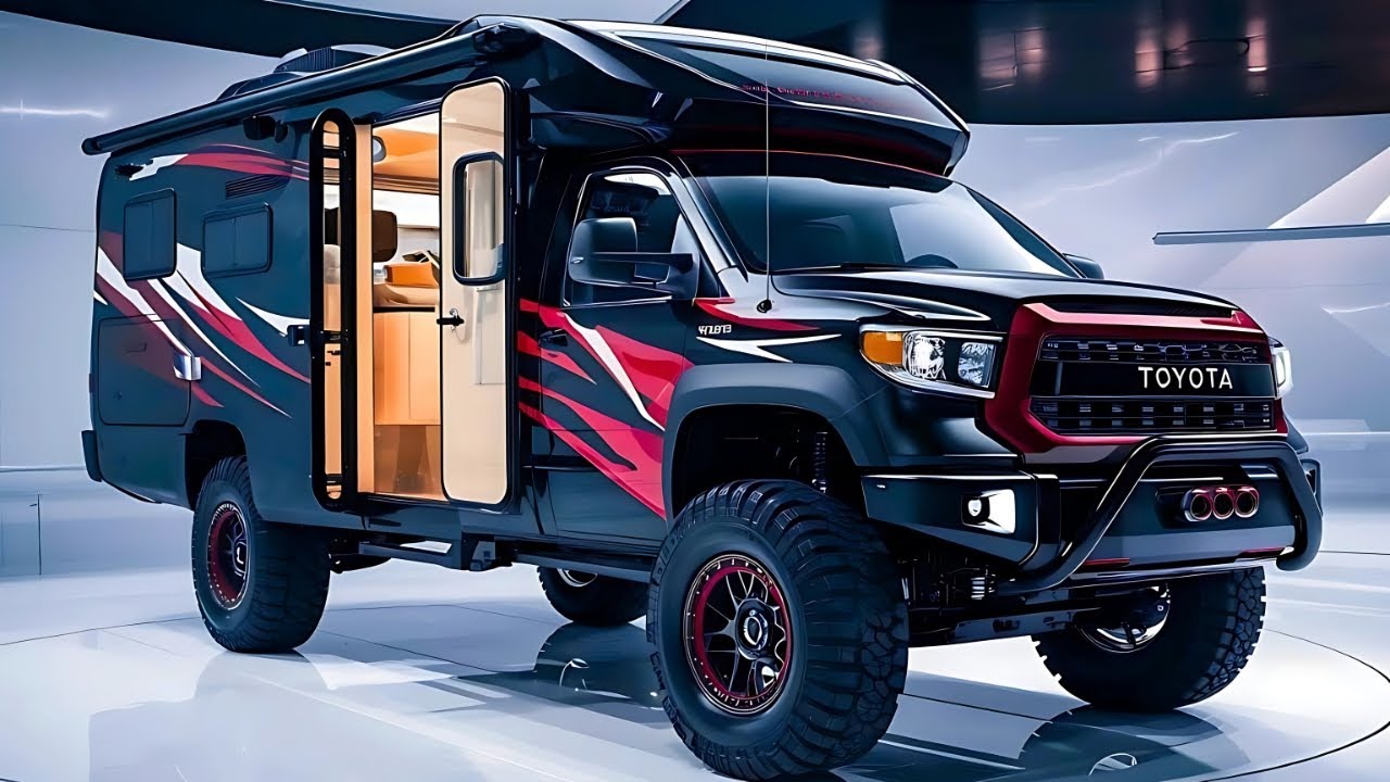 Full Tour and Features Revealed for the 2027 Toyota Camper Motorhome!