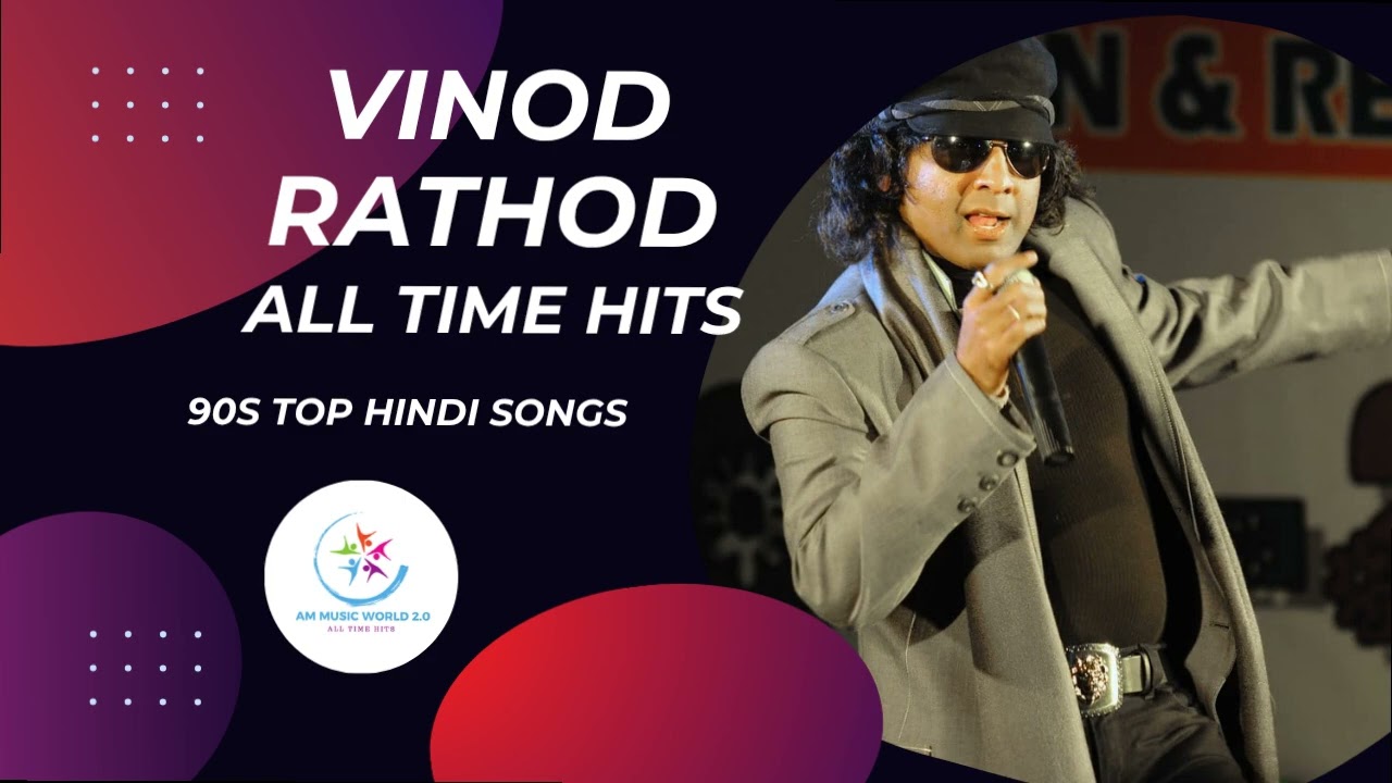 Best Of Vinod Rathod  | 90s Top Hindi Song Collection | Evergreen Songs