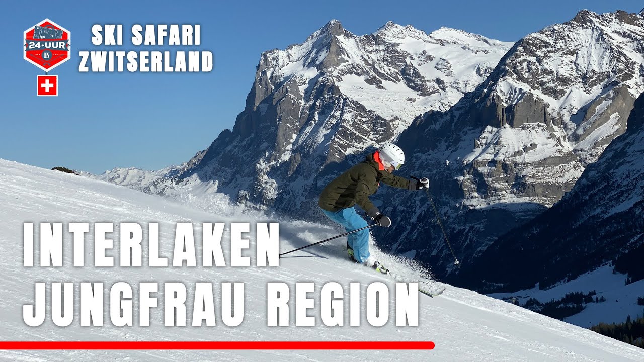 Wintersport in Interlaken Jungfrau Region - op Ski Safari door Zwitserland