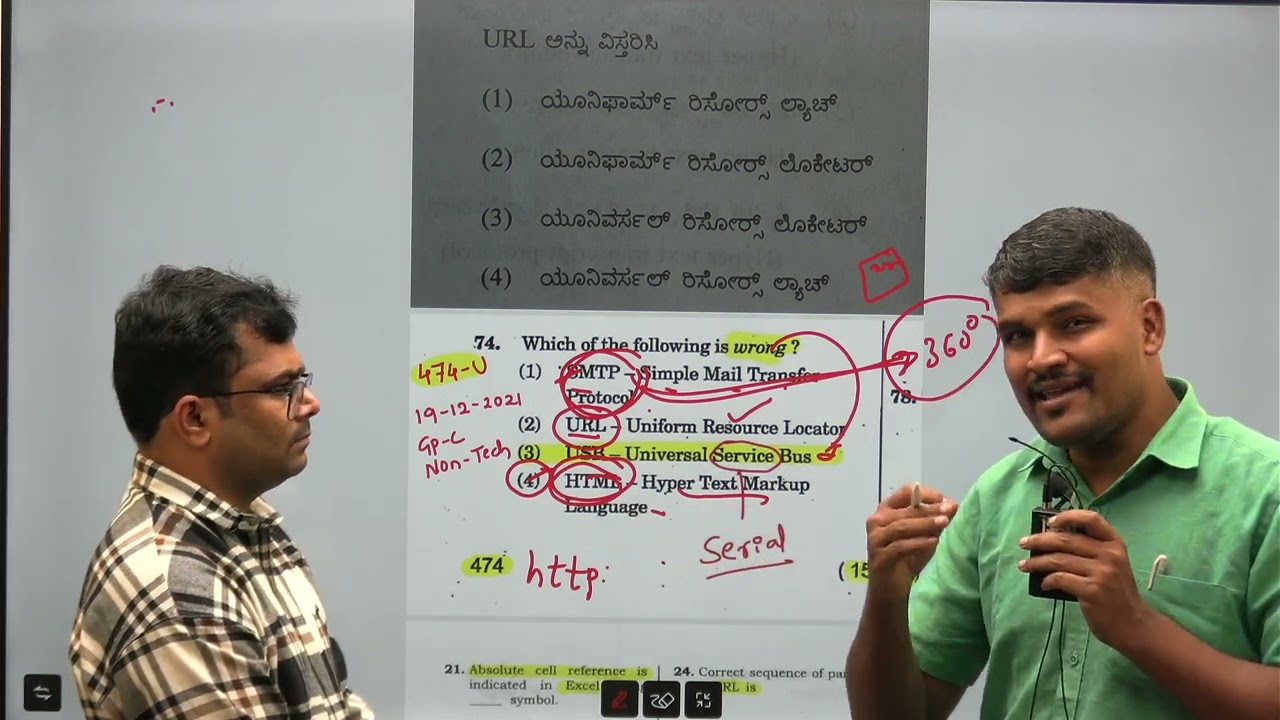 Communication Computer PYQ Decoded For All KPSC & KEA Exams By Mallikarjun & Shanthappa UPSC AIR 644