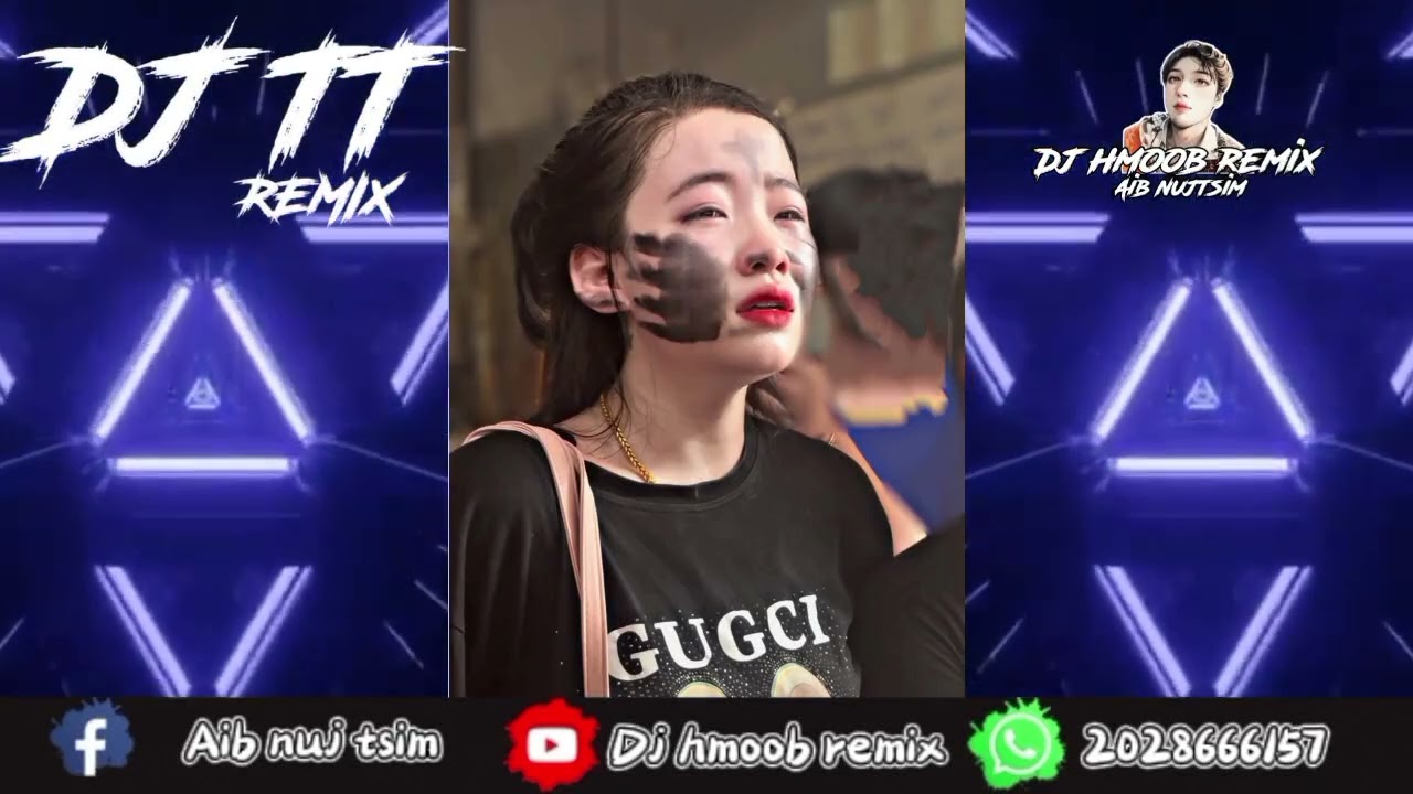 Rau txim neeg phem Remix By djhmoob 💯 กำลังรีดTiktok #ฟีด DJ2025