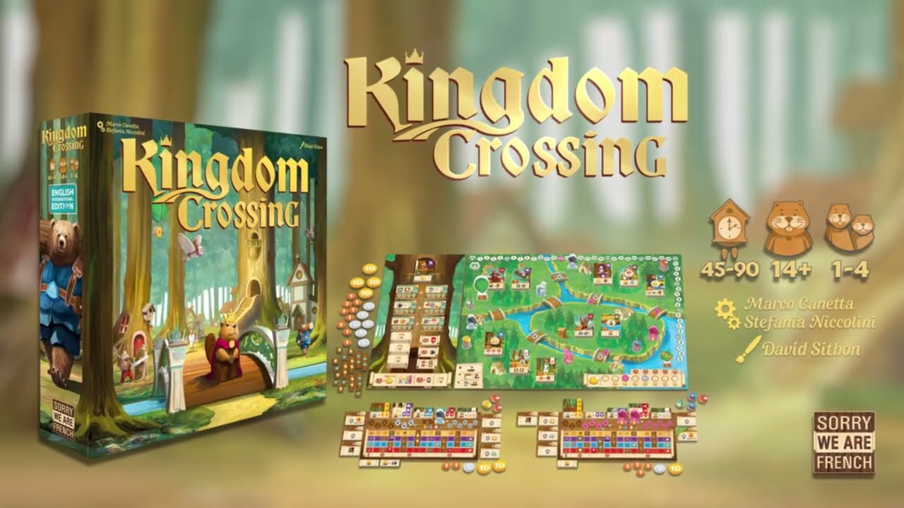 Kingdom Crossing - A Cute Eurogame !