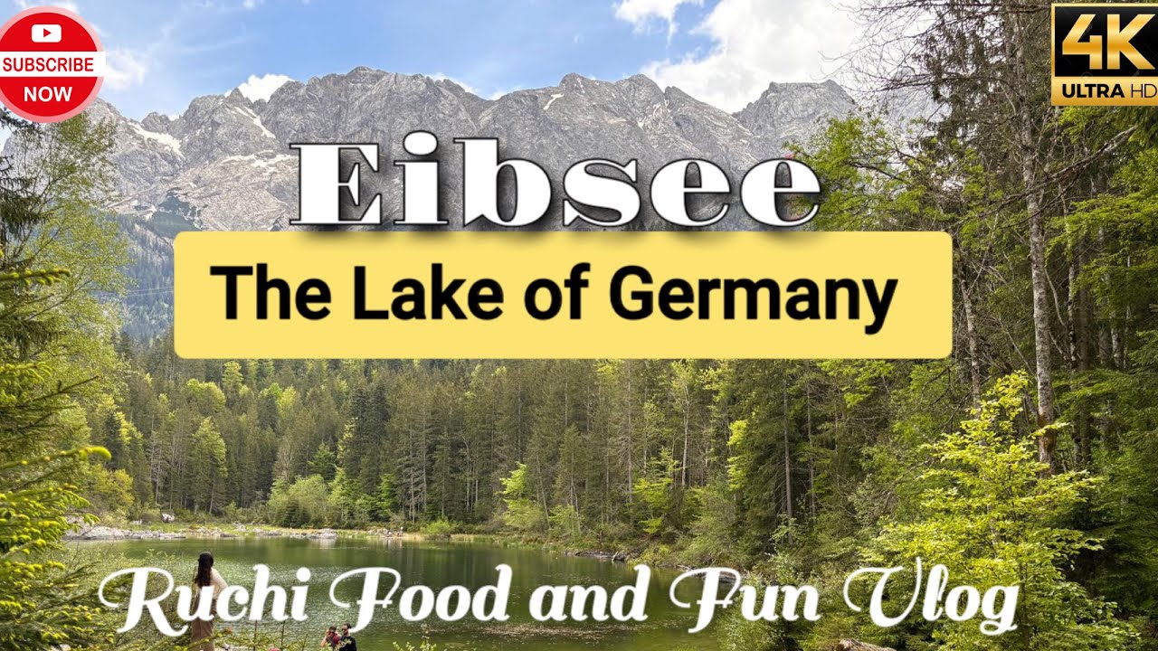 Eibsee Germany 2024 | Eibsee the lake in Bavarian | one day trip from Munich | day tour | Hindi Vlog