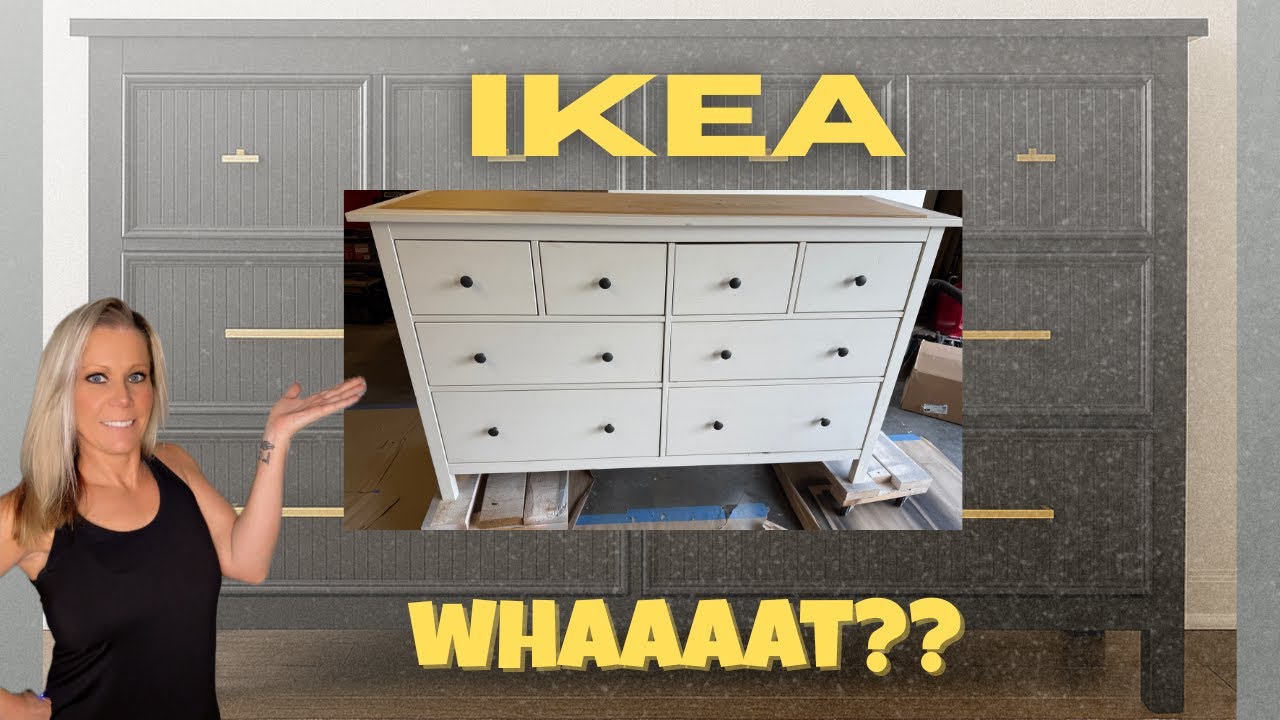 DIY IKEA Dresser HACK / Hemnes Dresser Transformation / Boujee Dresser Makeover
