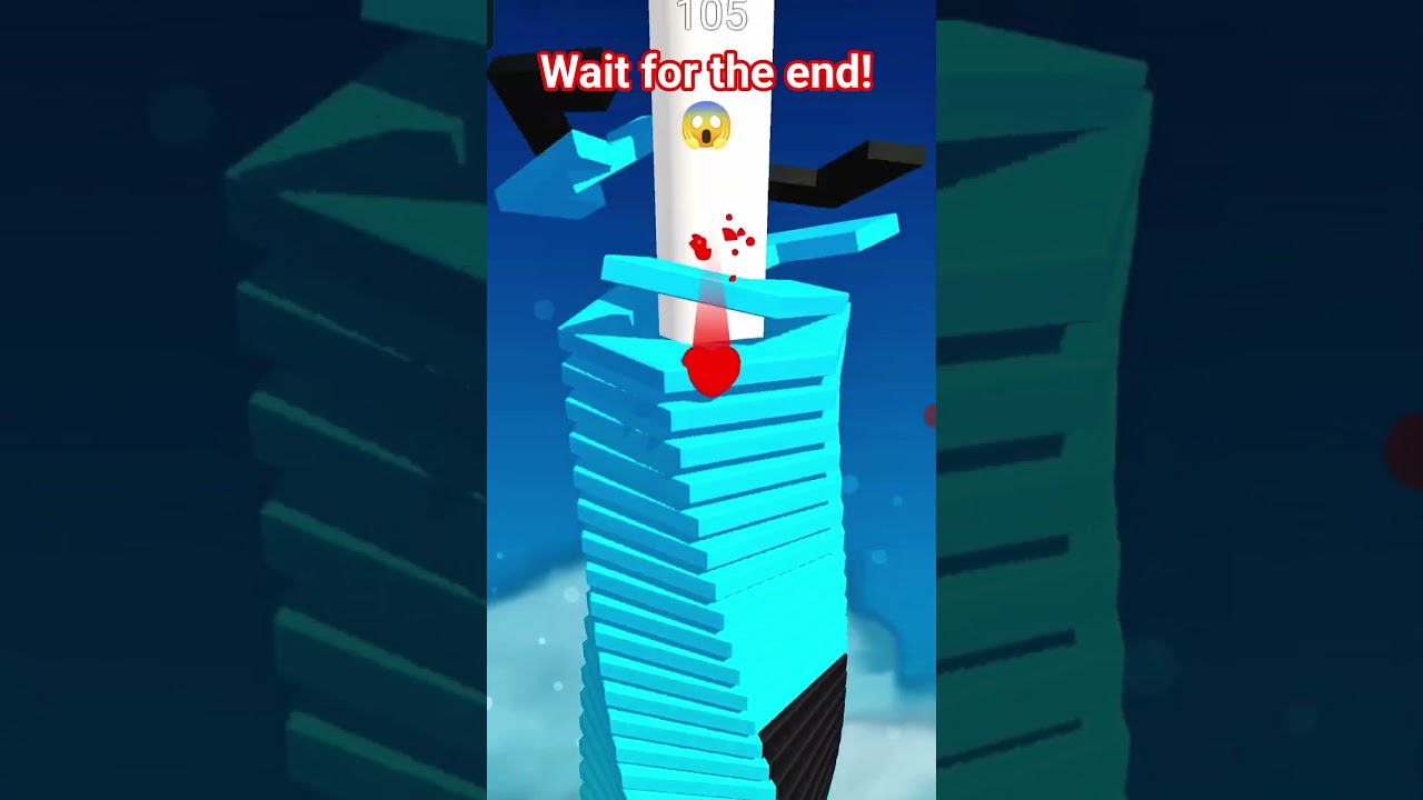 Wait for the end! 😱 Epic Stack Ball Speedrun 
