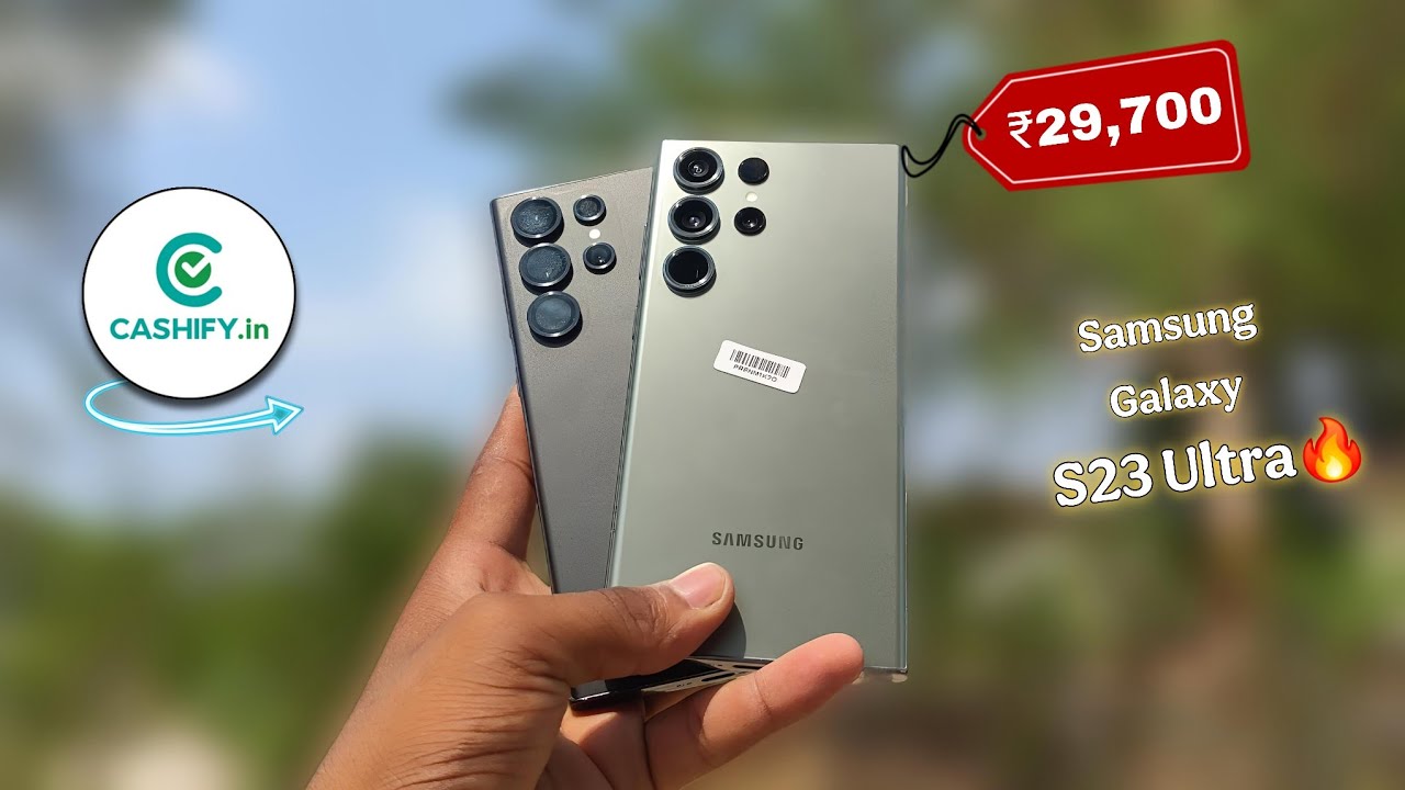 Samsung Galxy S23 Ultra in Just ₹29,700🔥 Order From 》Cashify Super Sale🤔