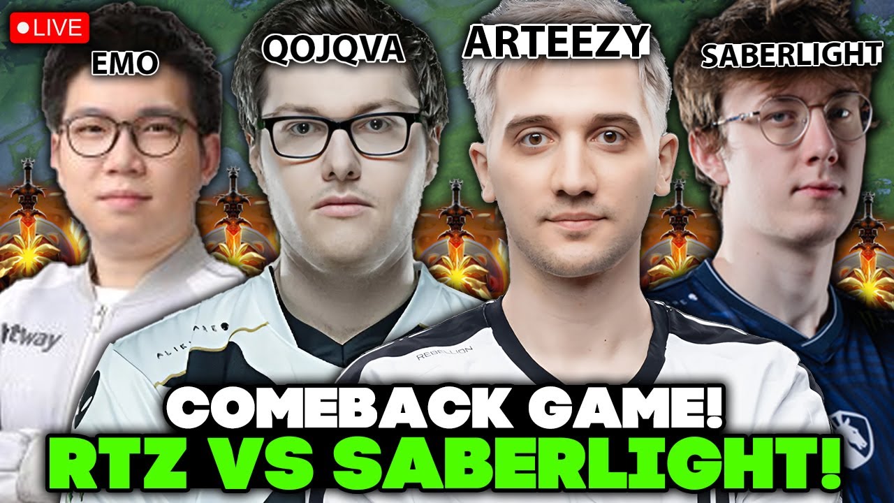 ARTEEZY на GYRO с TOP 10 RANK EMO и QOJQVA против SABERLIGHT!