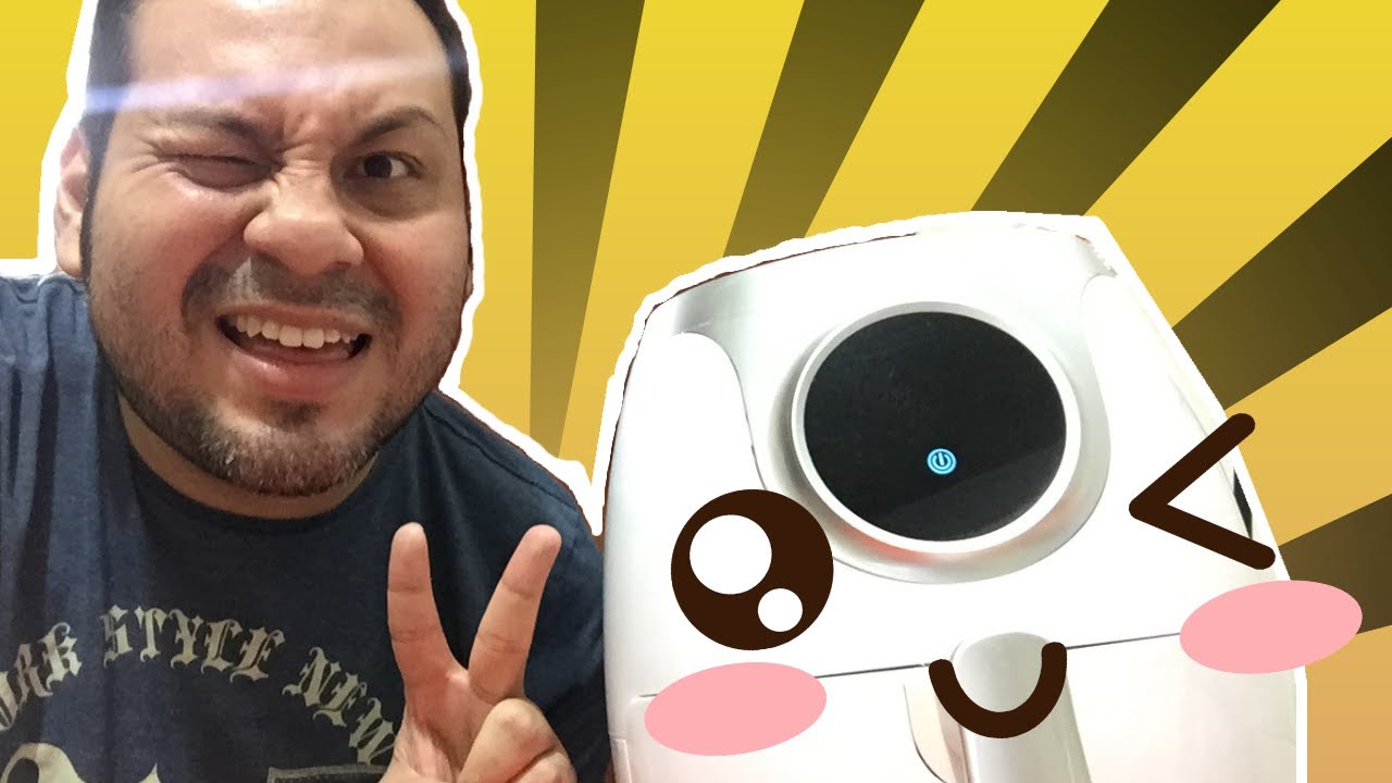 utilizando freidora de aire (RCA Digital RC-106) 🍟 Les presento a Frida! (review)