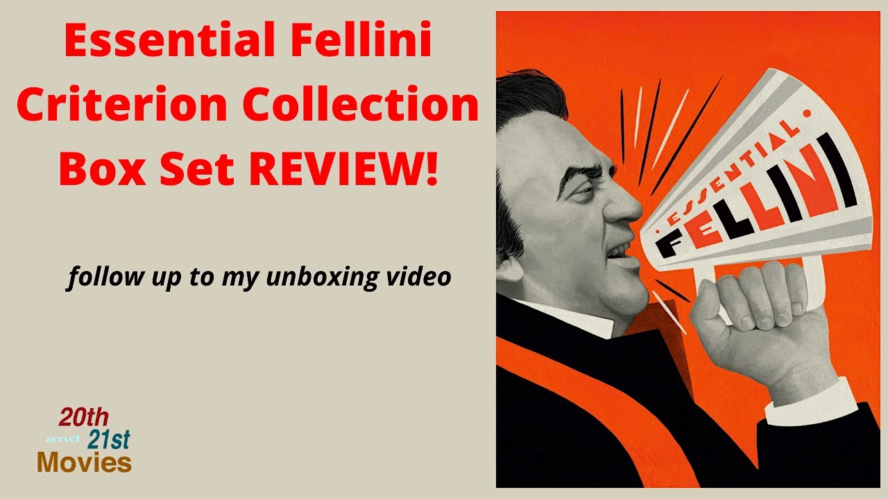 Essential Fellini Criterion Collection Set Review!