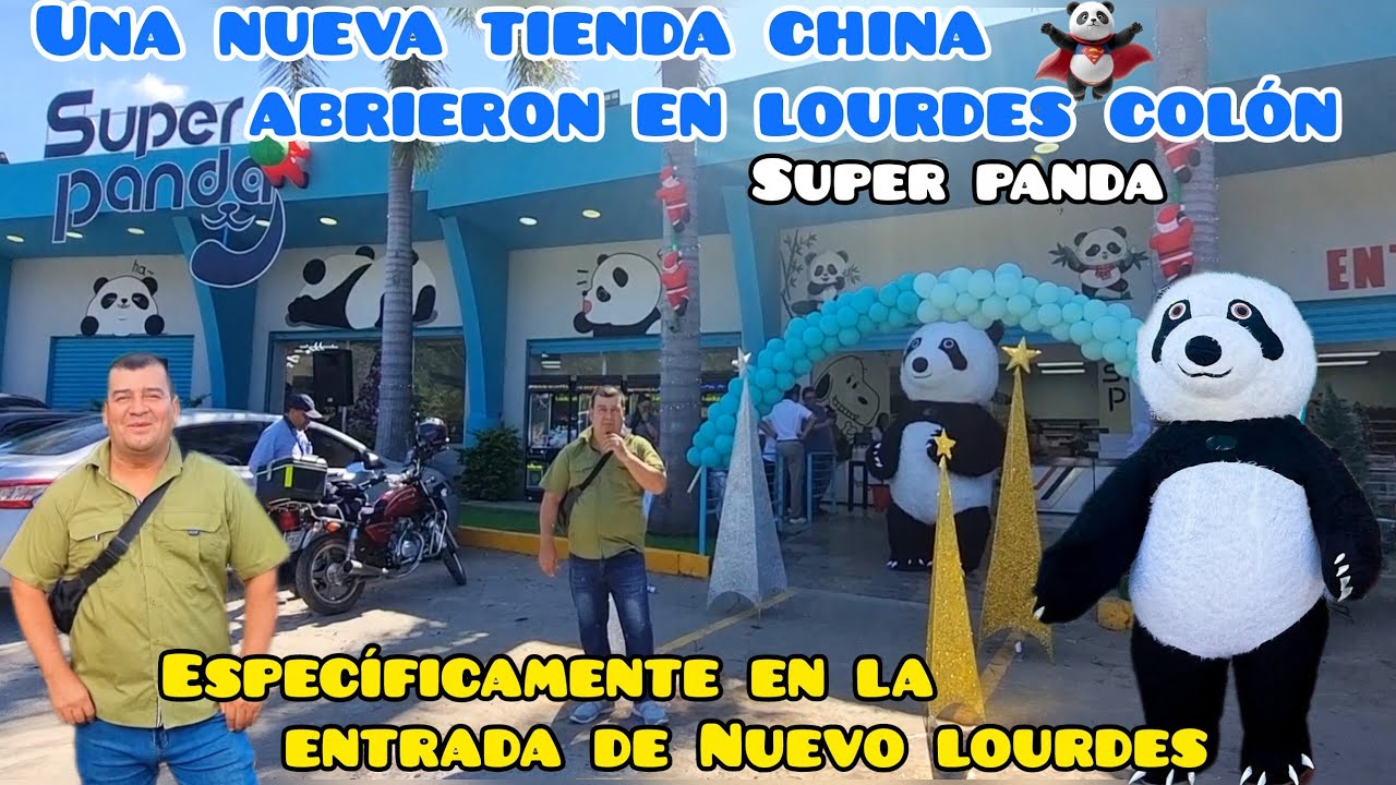 Una nueva tienda china abrieron en lourdes colón Específicamente en la entrada de Nuevo lourdes 