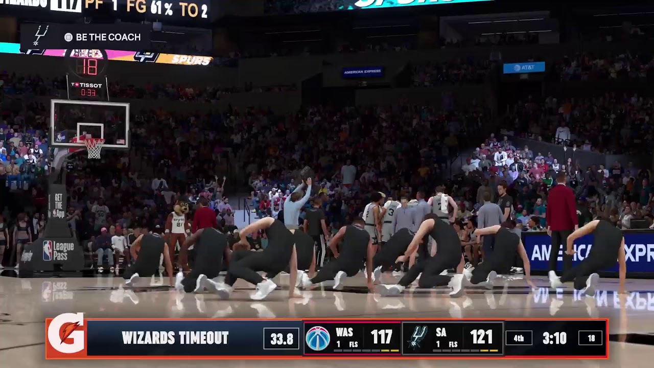 Spurs vs Wizards