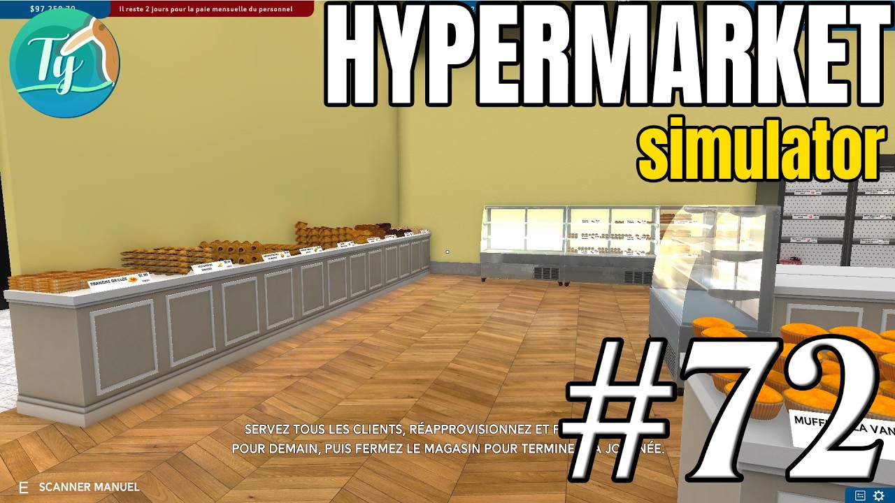 Hypermarket Simulator#72: On débloque une nouvelle licence boulangerie, notre hyper tourne bien !
