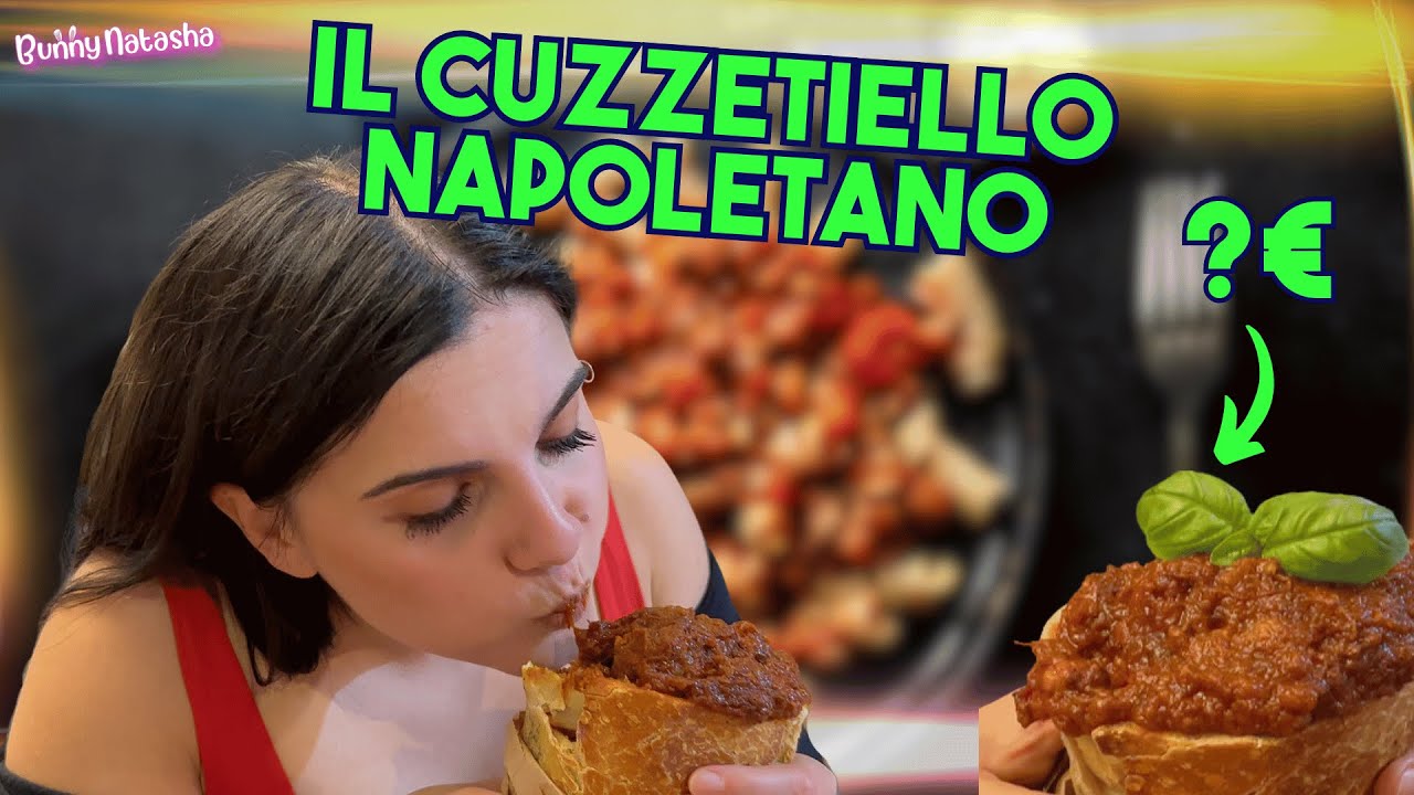 LA MIGLIOR cucina NAPOLETANA || CUZZETIELLO A NAPOLI || BUNNYNATASHA || IRL FOOD NAPOLI