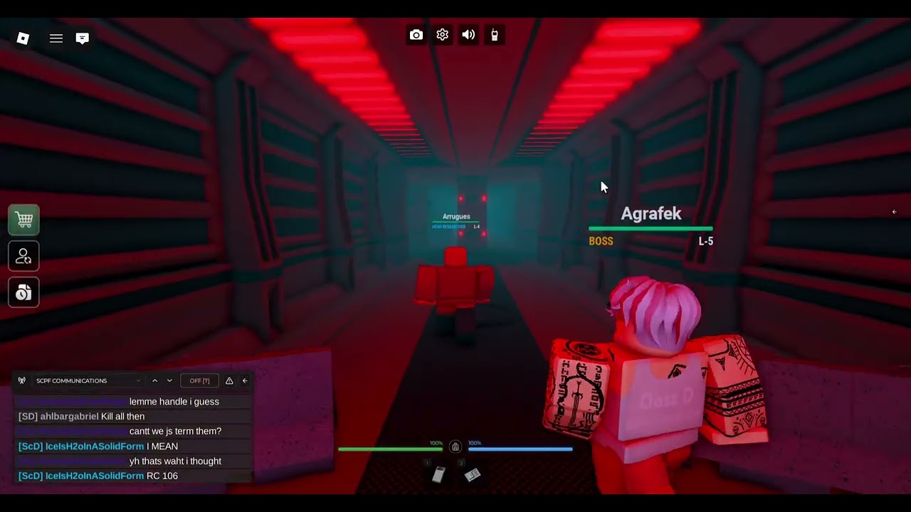 Roblox Gameplay // SCP Site Roleplay