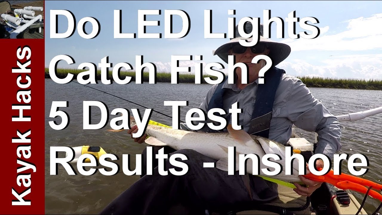Do Flashing LED Fishing Lures Work - Inshore Fishing Test and Review