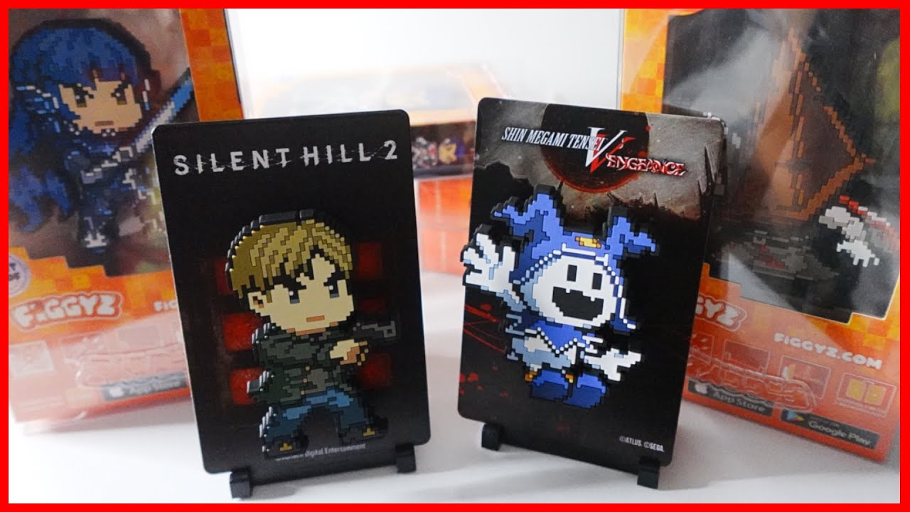 Shin Megami Tensei V и Silent Hill 2 (распаковка FiGGYZ)
