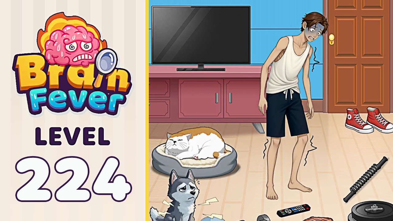 Brain Fever: Puzzle Game Level 224 | Every Puzzle Solved! 🎯