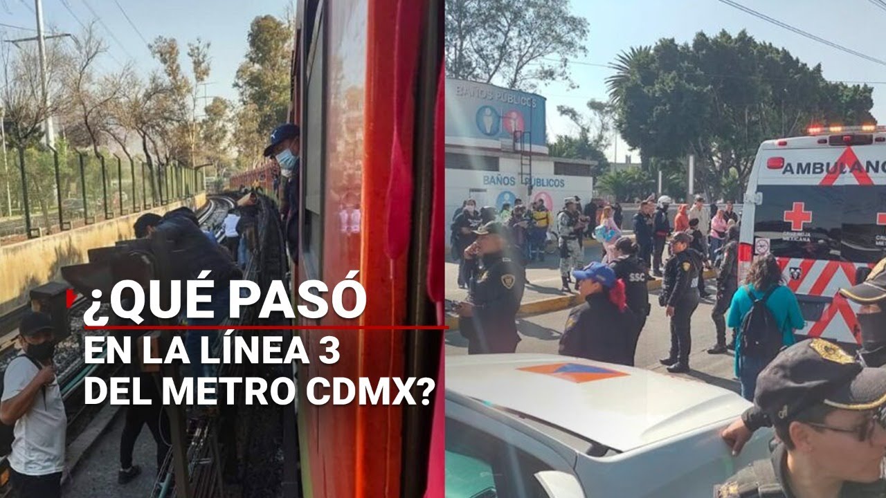 Una TRAGEDIA más | ¿Qué pasó en la Línea 3 del Metro de la CDMX?