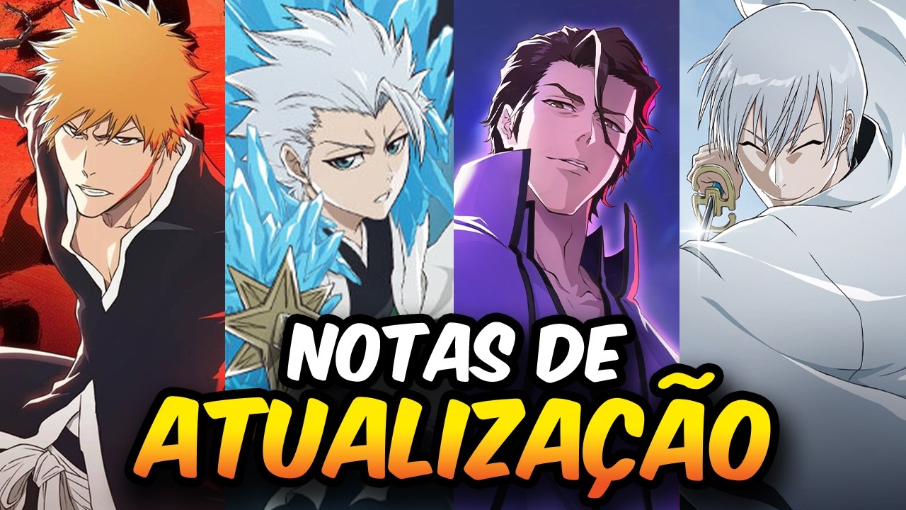 SAIRAM INFORMAÇÕES SOBRE O BANNER DE RETORNO, STAMP CORE GRÁTIS E MUITO MAIS! BLEACH Soul Resonance