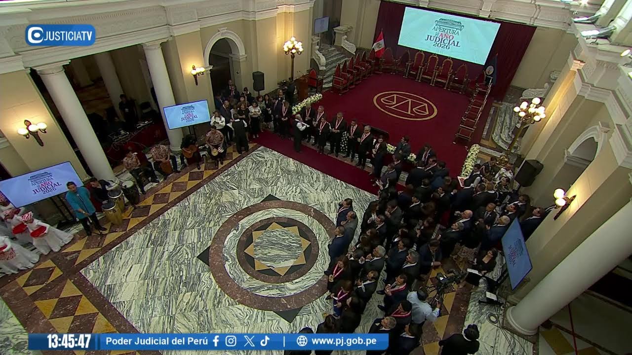 🔴#EnVivo | Ceremonia de apertura del a&ntilde;o judicial 2026