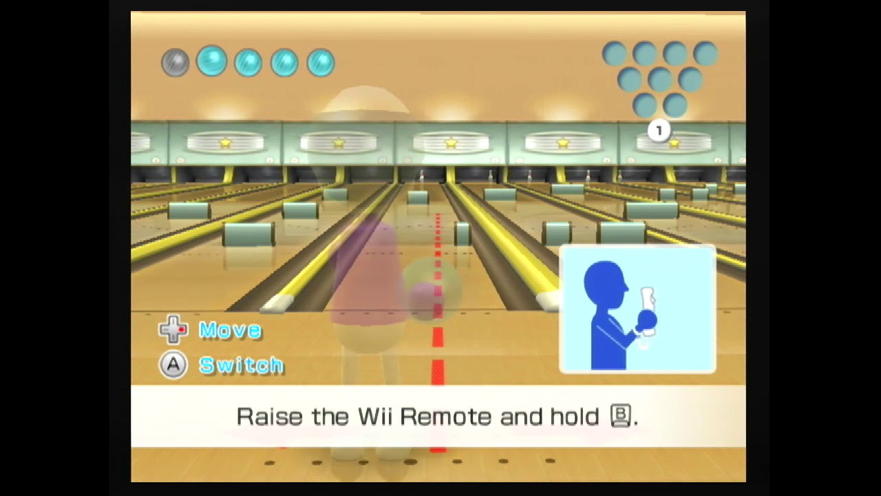 Wii Sports - Bowling - Training: Spin Control (Platinum)