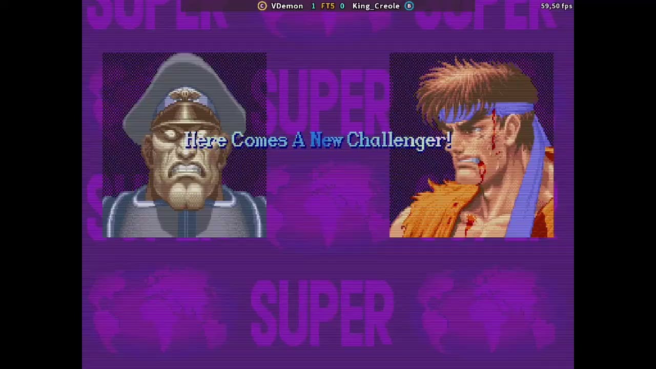 FT5 | VDemon (Dictator) vs King_Creole (Ryu) | Super Street Fighter II Turbo