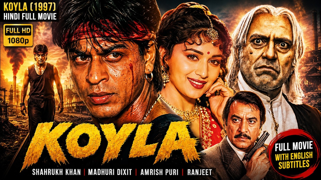 Saanson Ki Mala - Koyla (1997) Hindi Full Movie WIth English Subtitle - Shahrukh Khan, Madhuri Dixit