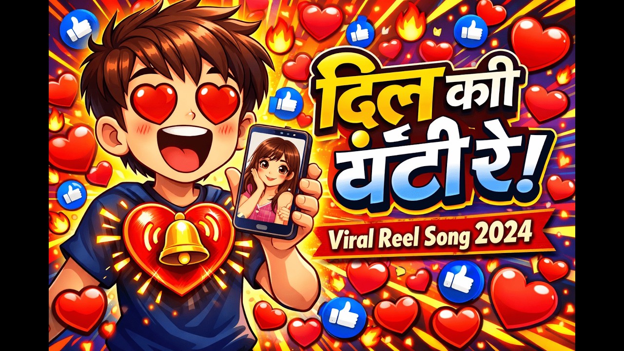 दिल की घंटी (Dil Ki Ghanti) | New Hindi Love Song 2024 | Viral Reel Song