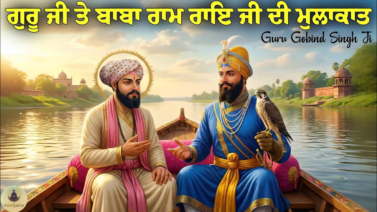 ਗੁਰੂ ਜੀ ਤੇ ਬਾਬਾ ਰਾਮ ਰਾਇ ਜੀ ਦਾ ਮਿਲਾਪ || ਜਮੁਨਾ ਨਦੀ ਕਿਸ਼ਤੀ ਵਿੱਚ || Guru Gobind Singh Ji || Sach Kartar