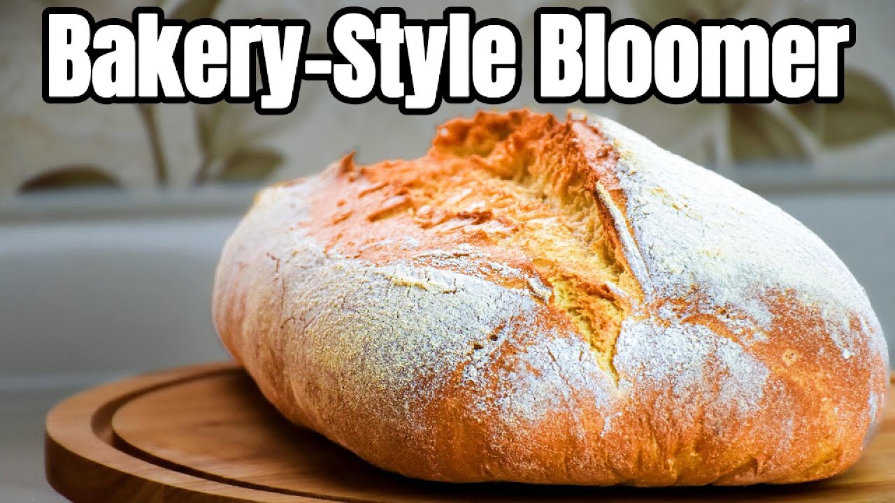 Crusty Homemade Bloomer – No Fuss, Just Flavor!