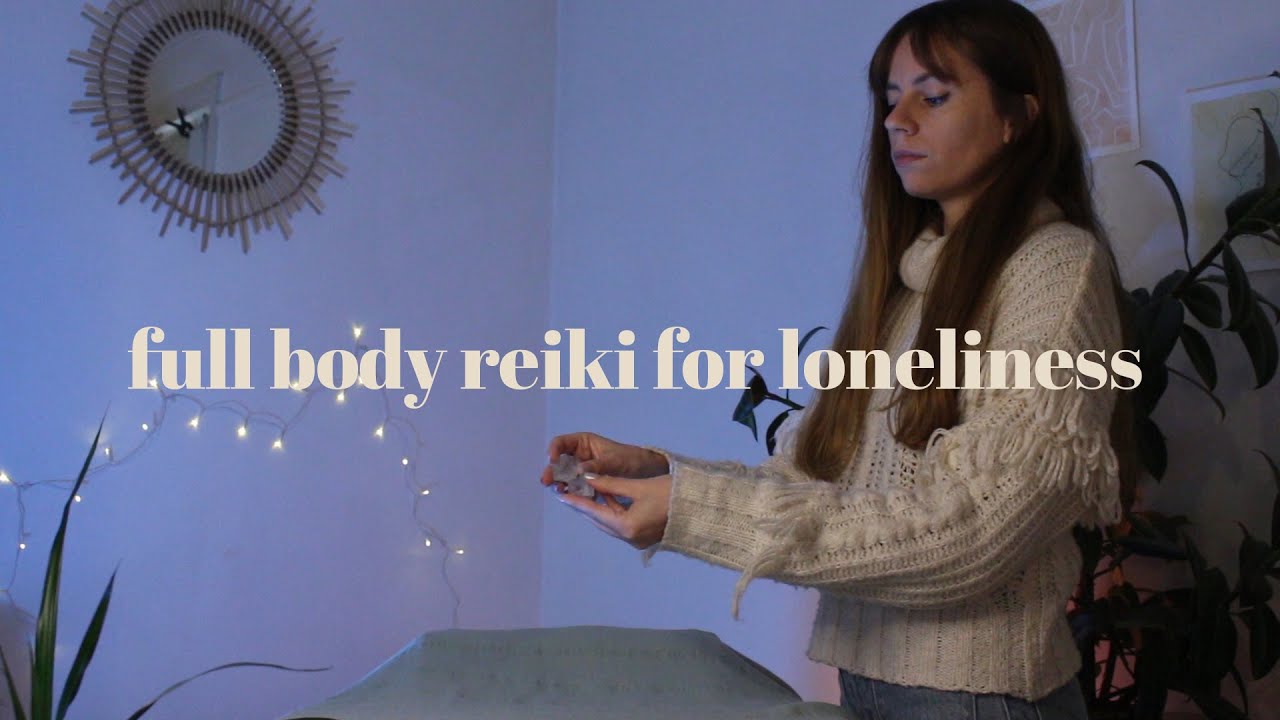 full body ASMR REIKI calling in soul family & kindred spirits | for loneliness | hand movements