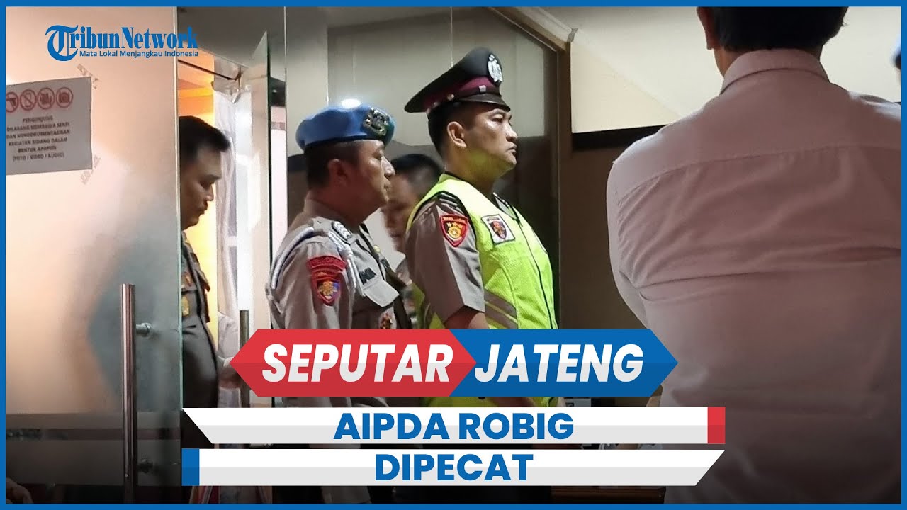Aipda Robig Dipecat Terbukti Tembak Pelajar SMKN 4 Semarang Bukan Kondisi Terdesak