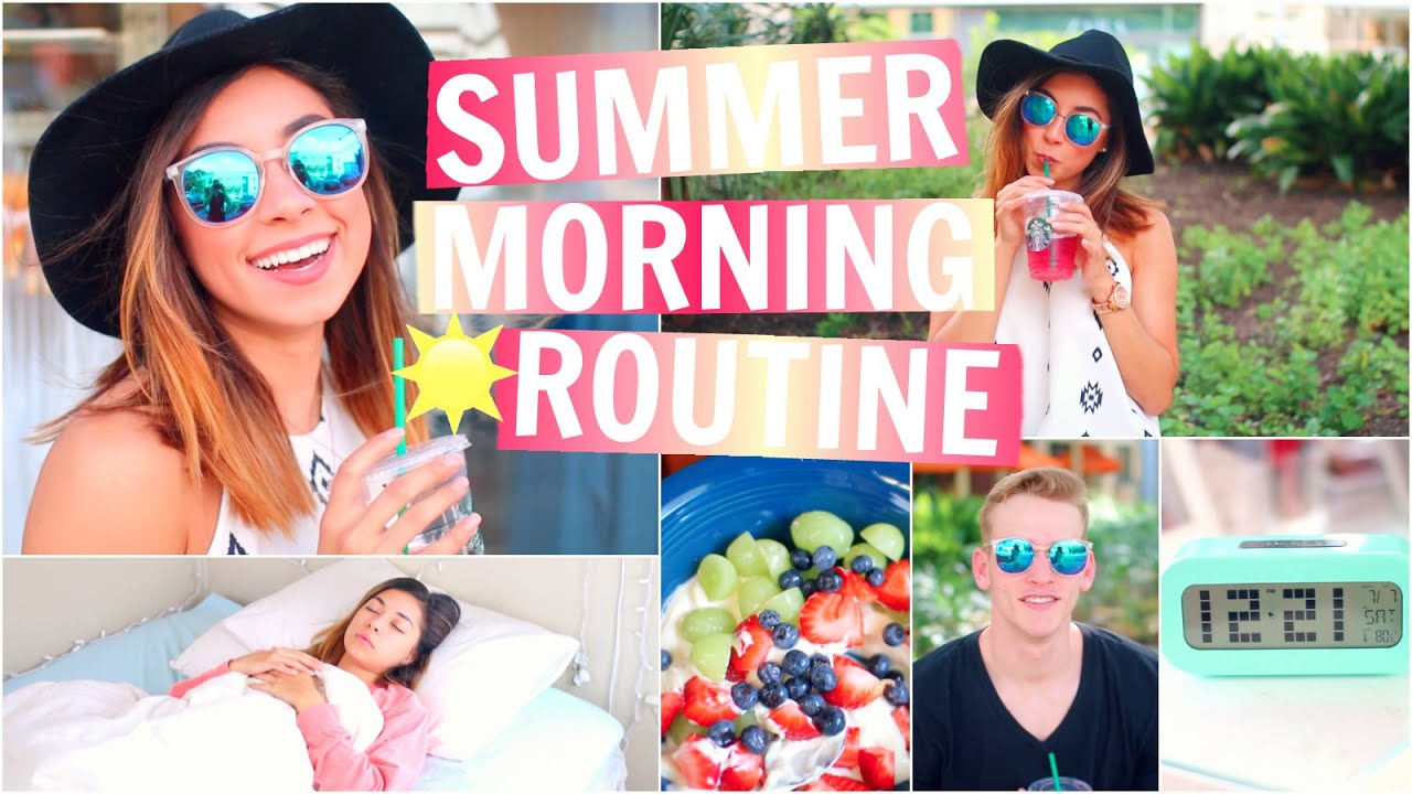 Summer Morning Routine 2015 | Jeanine Amapola