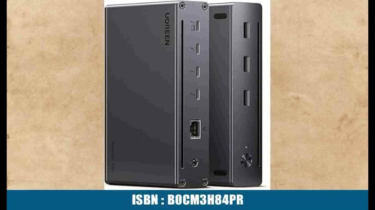 UGREEN Revodok Max 208 Thunderbolt 4 Dock 40Gbps Docking Station 3*Thunderbolt 4 (Dual 4K@60Hz,