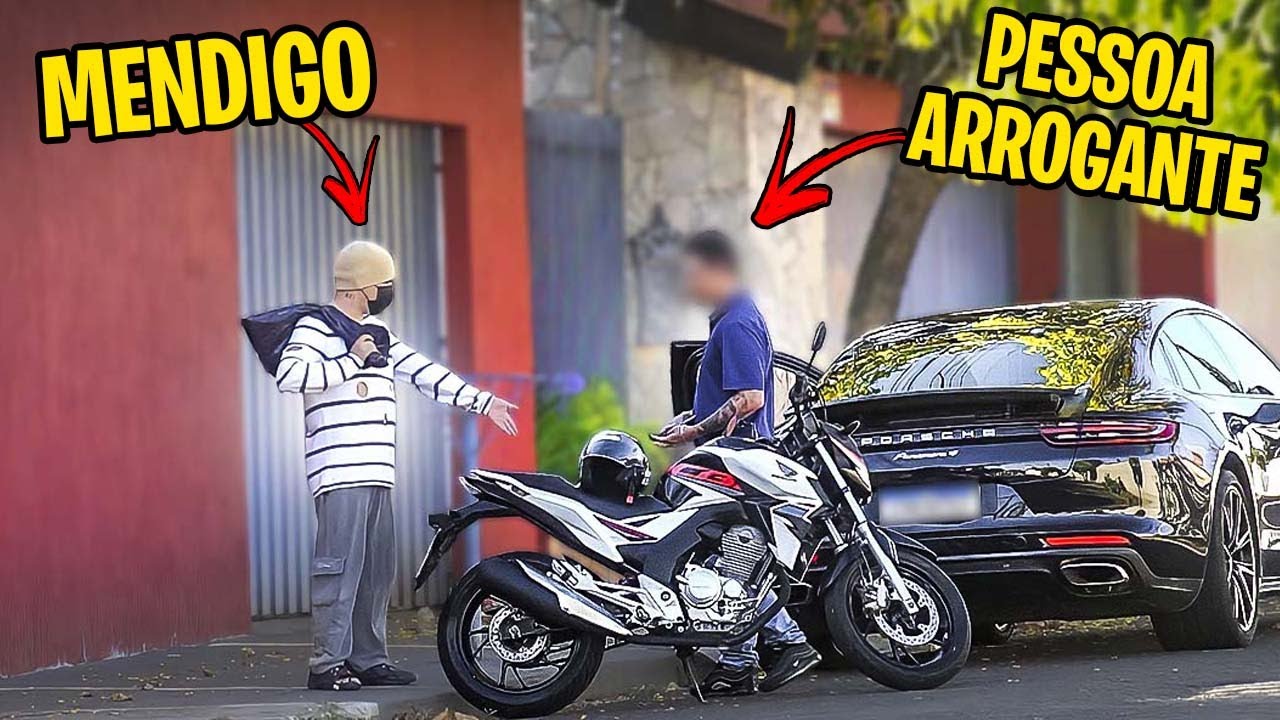 FUI DE PORSCHE VESTIDO DE MENDIGO COMPRAR A MOTO NOVA