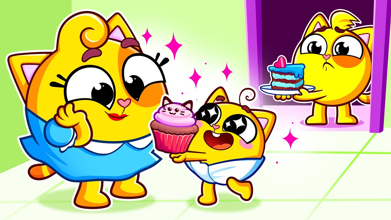 Don&rsquo;t Be Jealous! 💛Sharing Is Caring Song| Funny Kids Songs 🐱🐨🐰🦁 And Nursery Rhymes by Baby Zoo
