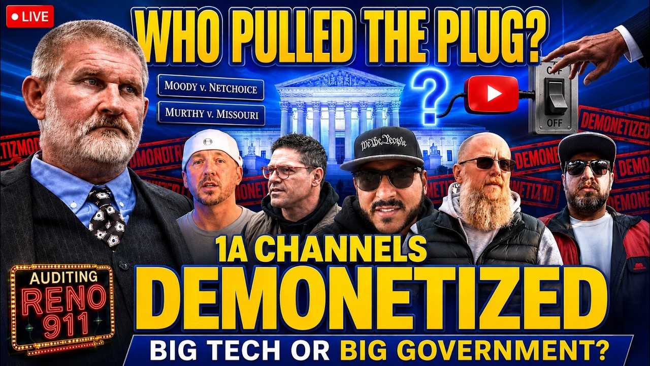 Who Pulled the Plug on First Amendment Auditors&mdash;Big Tech or Big Government? 📱