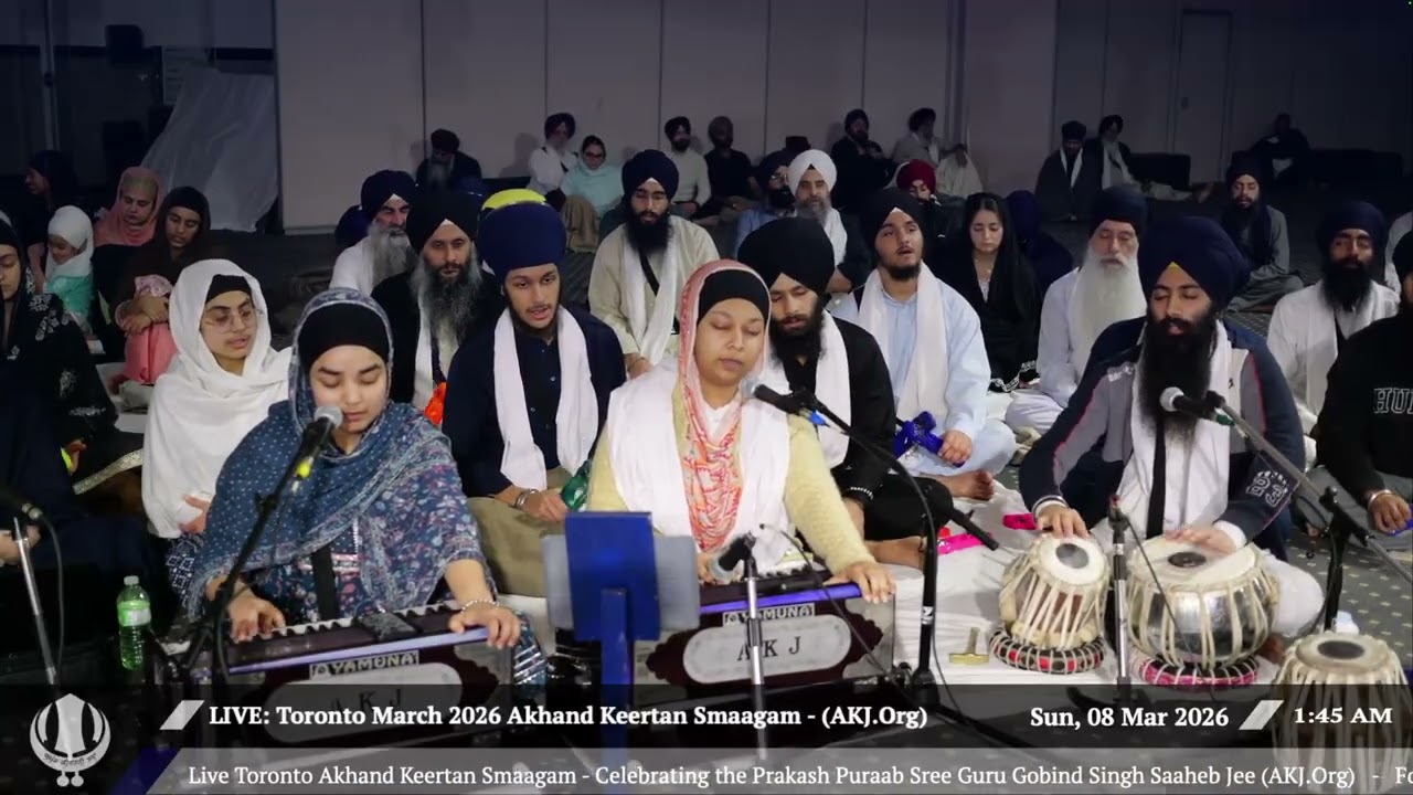 015 Bibi Kaur Jee at March 2026 Smaagam - Raensabayee Keertan Toronto