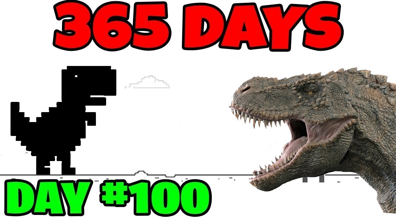 Playing Chrome Dinosaur Game FOR 500 BILLION SCORE! (World Record)