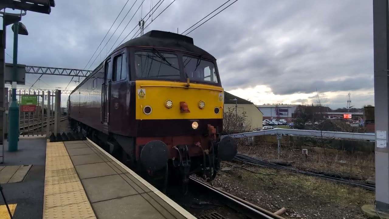 WCRC Class 47 no: 47832 + 34067 @ Carlisle (5C87) 07/02/2026.