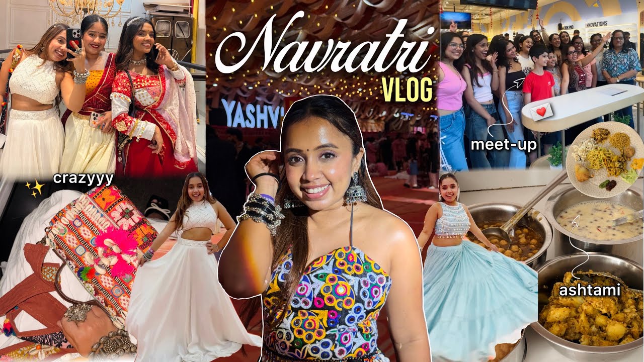 CRAZY madness Navratri vlog💃
