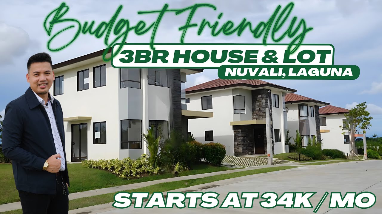 BUDGET FRIENDLY HOUSE AND LOT IN NUVALI | 34K MONTHLY | SANTA ROSA, LAGUNA