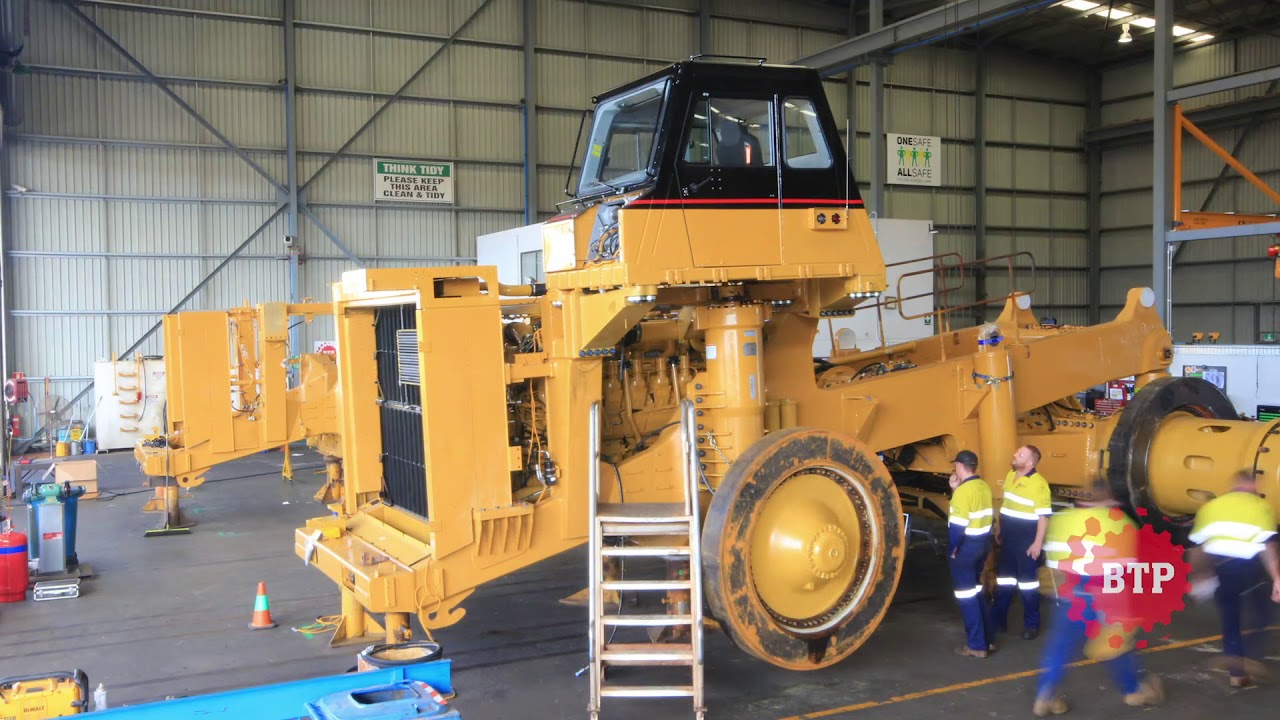 Highlights & time-lapse of BTP's total rebuild of 5 x CAT 793c monster mining trucks
