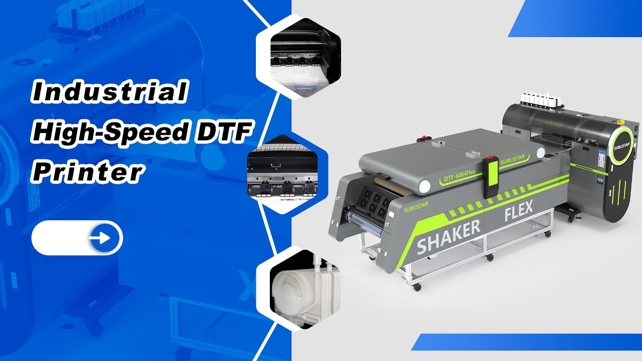 Industrial High-Speed DTF Printer | Dual Breakthrough in Efficiency & Quality