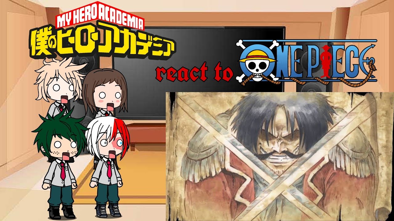 MHA gatcha react to one piece (1) //VDP//