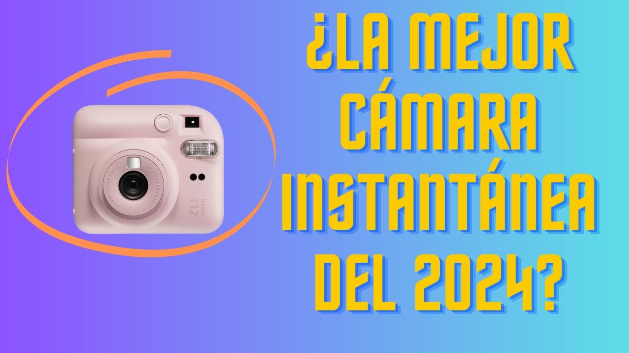 🔴Descubre las 5 Mejores Cámaras Instantáneas de 2024 |Kodak Printomatic |Instax Mini 12 | instax SQ1