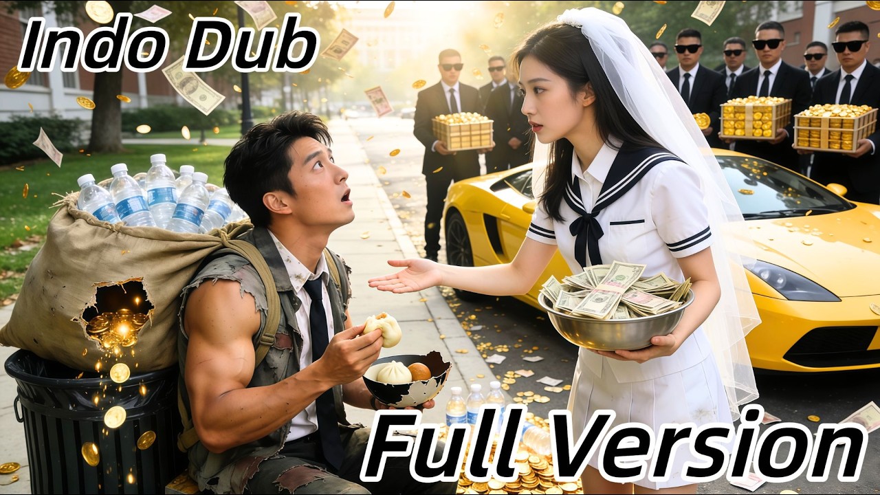 Sang gadis cantik menikahi siswa miskin, ternyata ia pewaris keluarga kaya tersembunyi!#drama #film