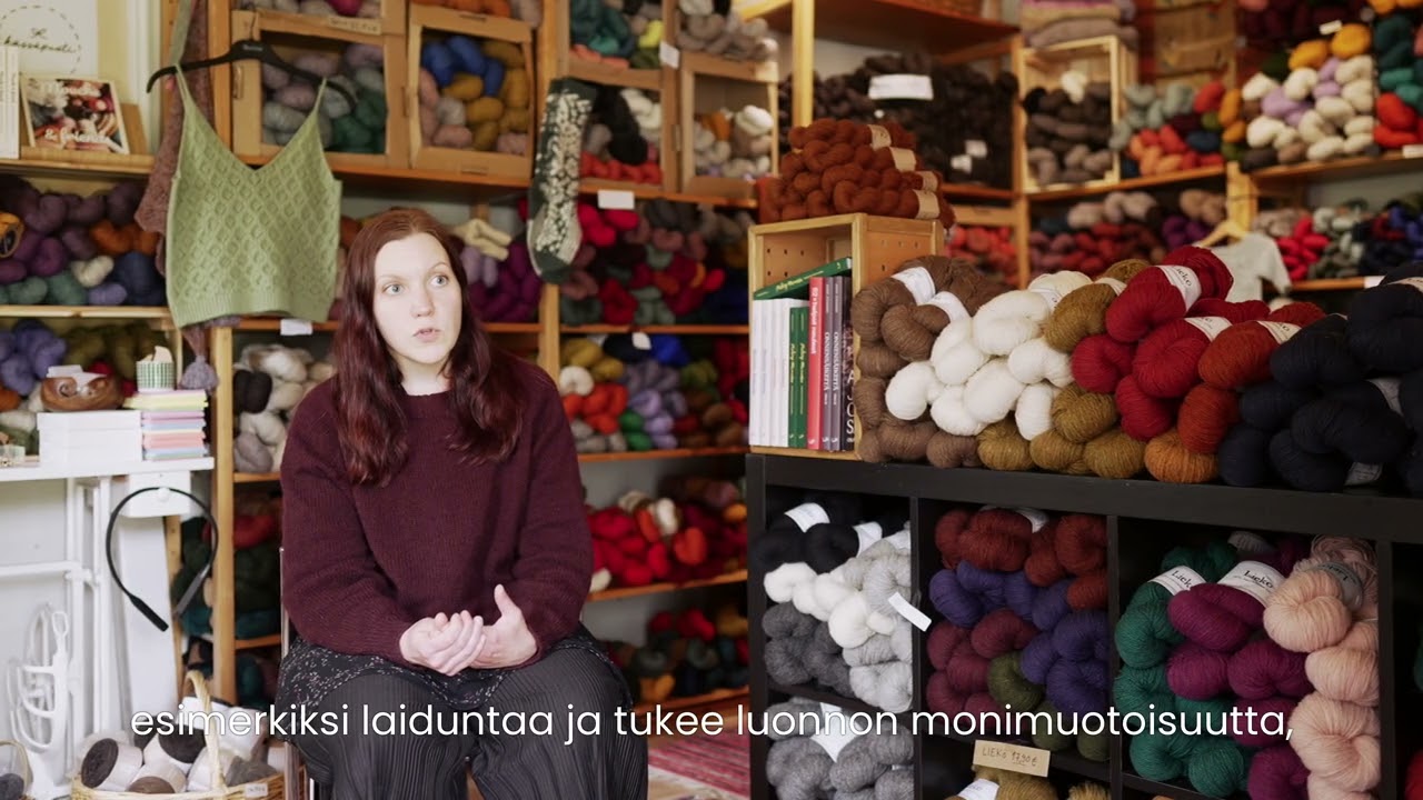 Kässäpuoti, suomalaisen villalangan koti.